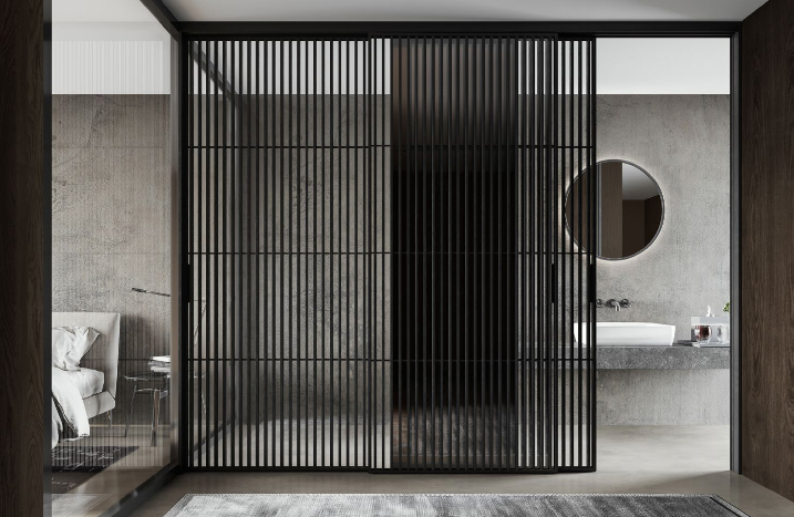 Pro Series Single Glass Partition 003