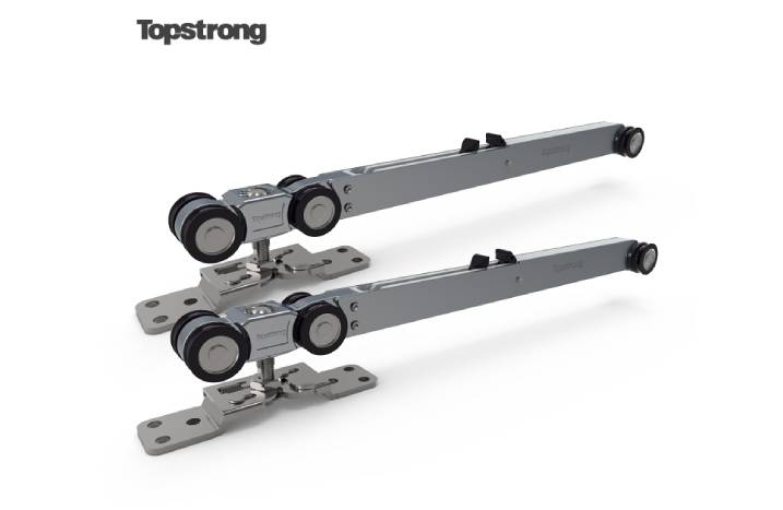 Sliding Door Roller For Double Soft-close Damper